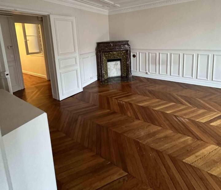 Pose et rénovation de parquet Paris 17